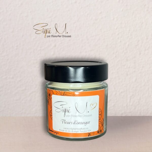 Bougie Signé M | Fleurs d'oranger