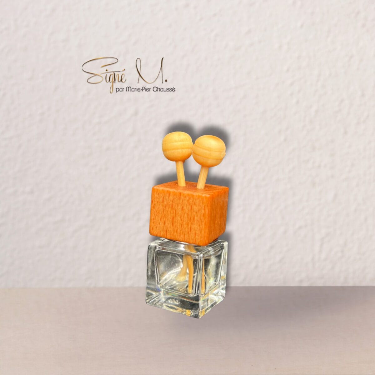 Diffuseur à voiture | Signé M | Mandarine & Pêche